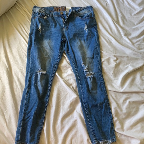 skinny ripped jeans - Picture 1 of 2